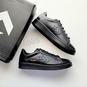 Converse Pro Leather Ox Triple Black Women's 7